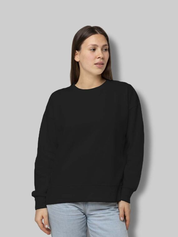 PLANE BLACK - WOMEN'S SWEATSHIRT