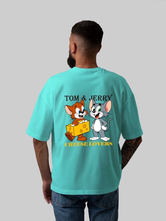 CHEESE LOVERS - MEN'S OVERSIZE T-SHIRT