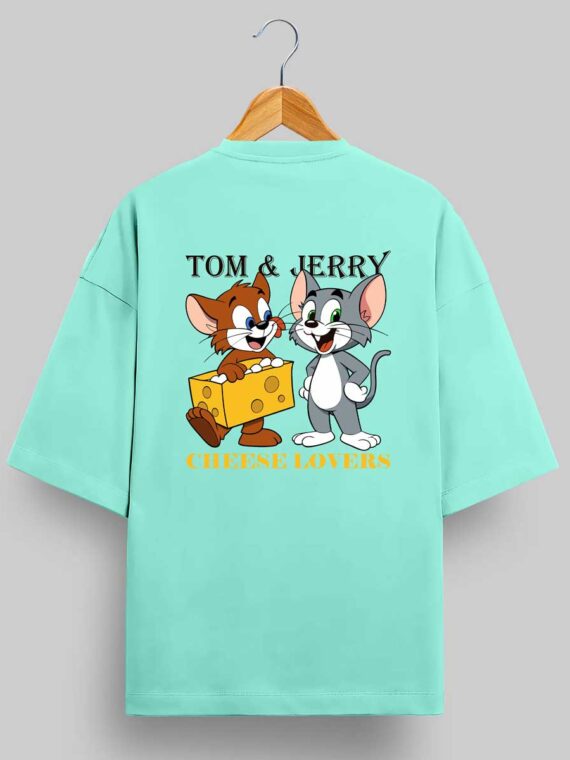 CHEESE LOVERS - MEN'S OVERSIZE T-SHIRT