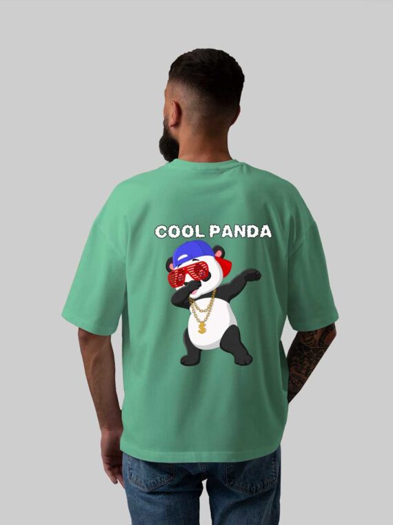 COOL PANDA- MEN'S OVERSIZE T-SHIRT