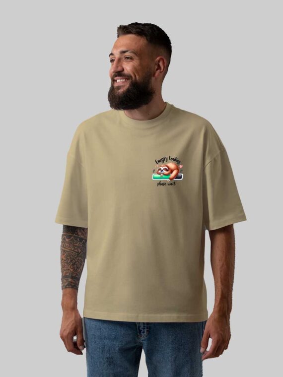 ENERGY LOADING-MEN'S OVERSIZE T-SHIRT