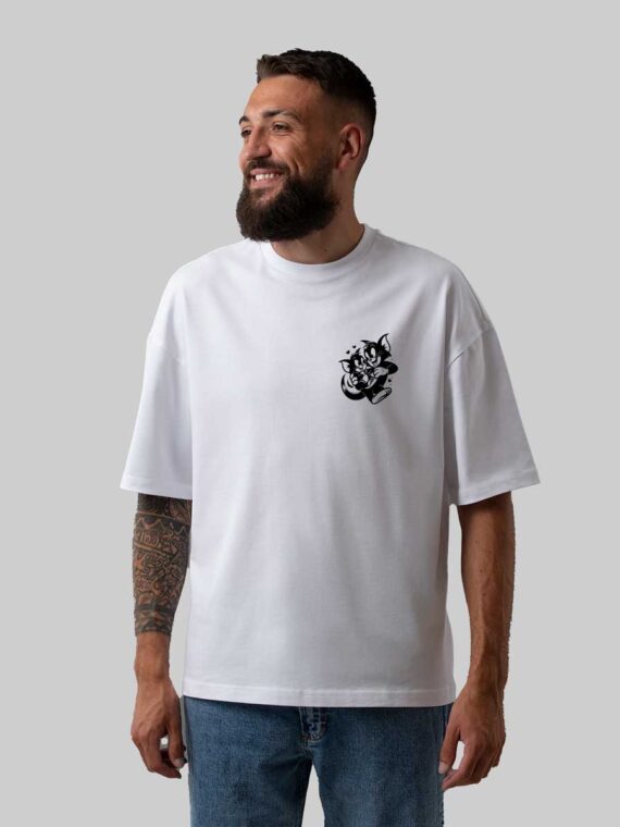 FRIENDS-TAIL-MEN'S OVERSIZE T-SHIRT