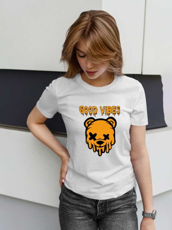 GOOD-VIBES- WOMEN'S T-SHIRT