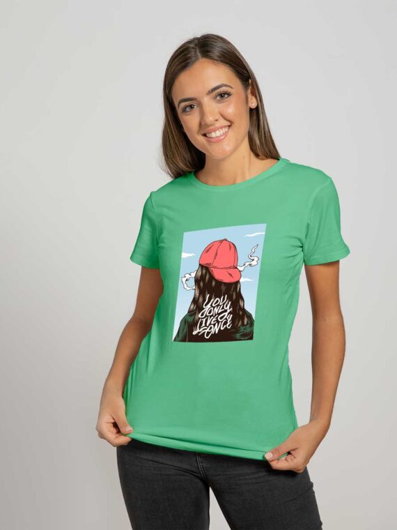 LIVE ONCE - WOMEN'S T-SHIRT