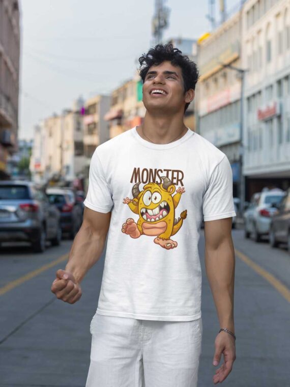 MONSTER-MODEL- T-SHIRT