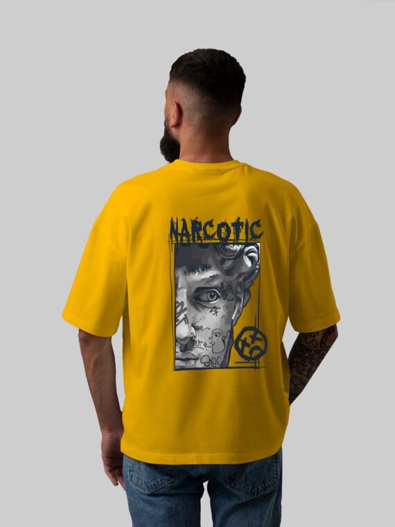 NARCOTIC-MEN'S OVERSIZE T-SHIRT