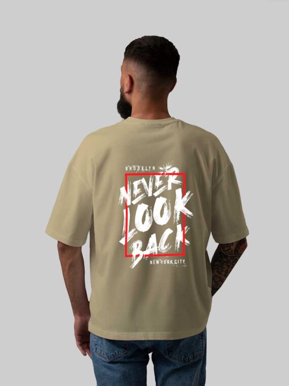 NEVER-MEN'S OVERSIZE T-SHIRT