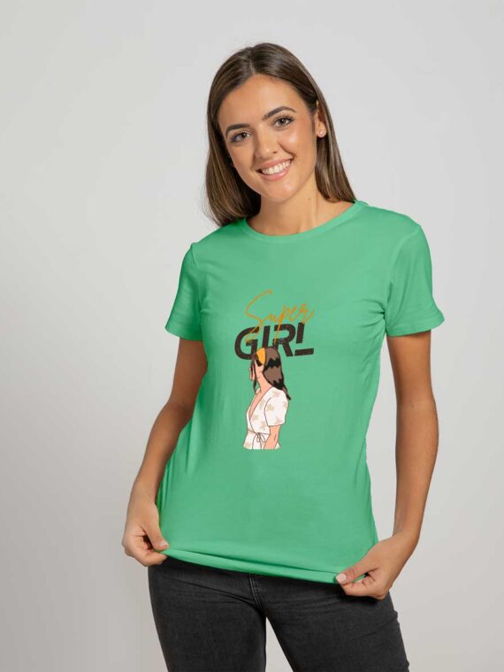 SUPER GIRL WOMEN'S T-SHIRT