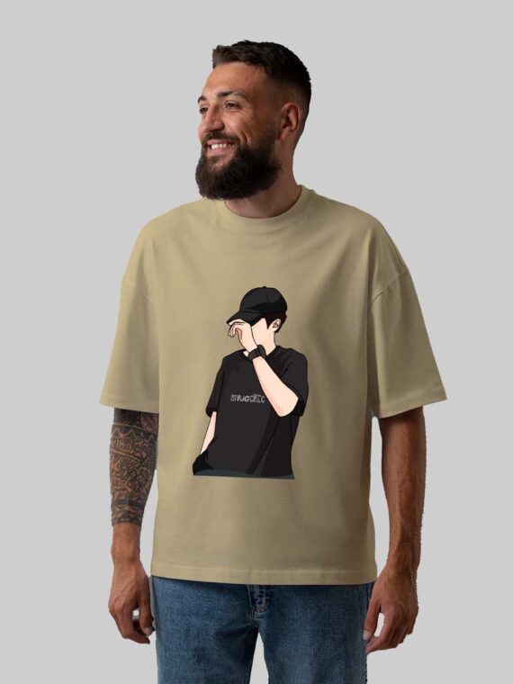 SWAG CAP-MEN'S OVERSIZE T-SHIRT