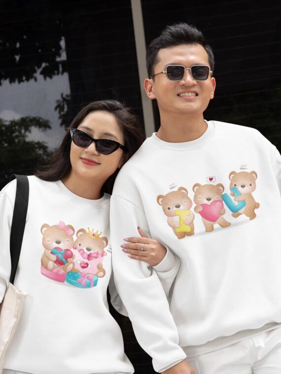CUTE DOODLE - COUPLE SWEATSHIRT