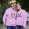 CUTE PANDA - COUPLE HOODIES