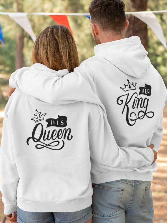 KING & QUEEN - COUPLE HOODIES