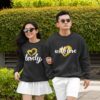 LOVELY WITH LOVE- COUPLE SWEATSHIRT