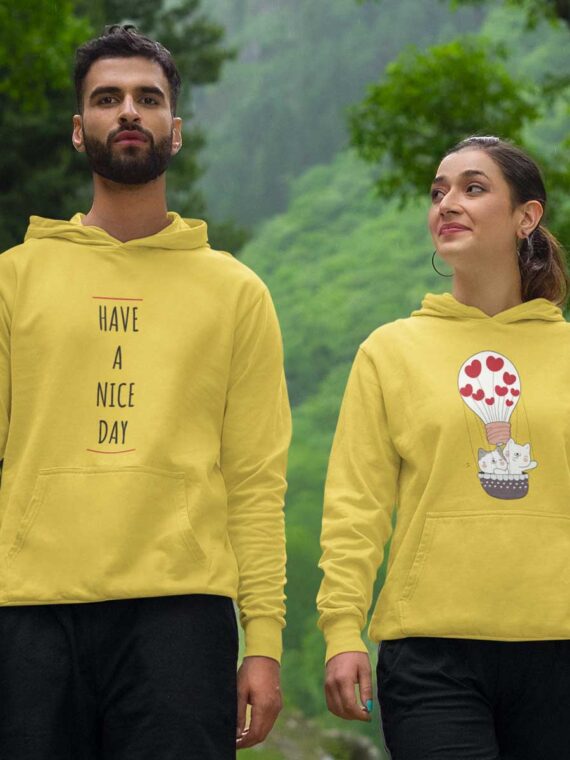 NICE DAY - COUPLE HOODIES