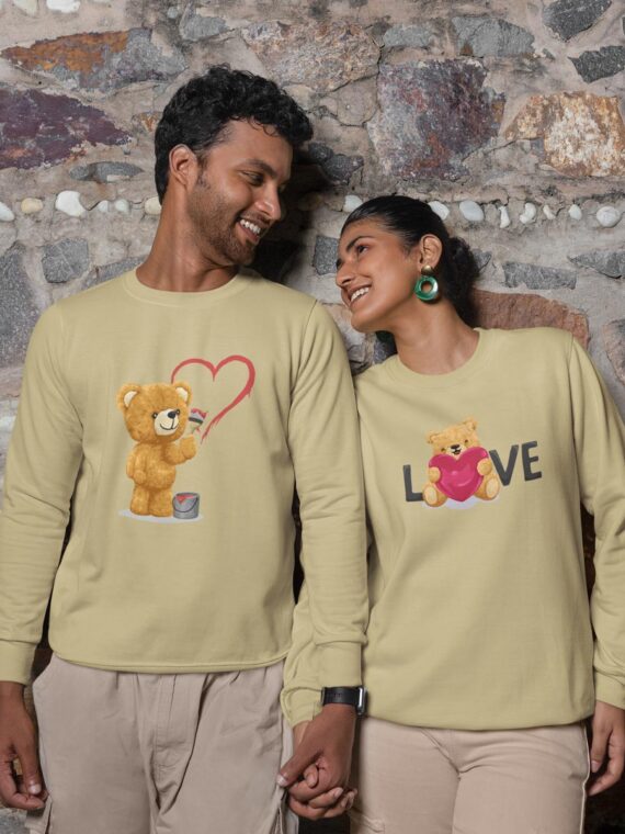 PAINTING LOVE - COUPLE SWEATSHIRT