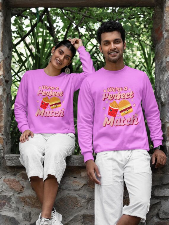 PERFECT MATCH - COUPLE SWEATSHIRT