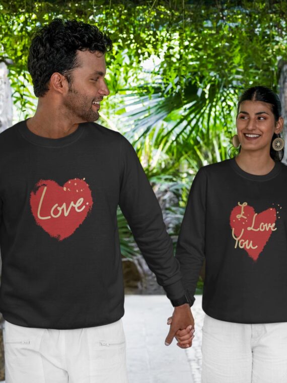 SWEAT LOVE- COUPLE SWEATSHIRT