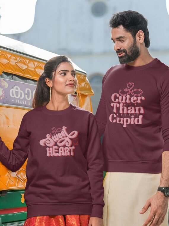 SWEET HEART- COUPLE SWEATSHIRT