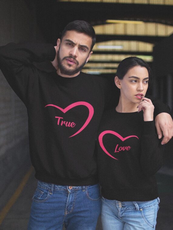 TRUE LOVE - COUPLE SWEATSHIRT