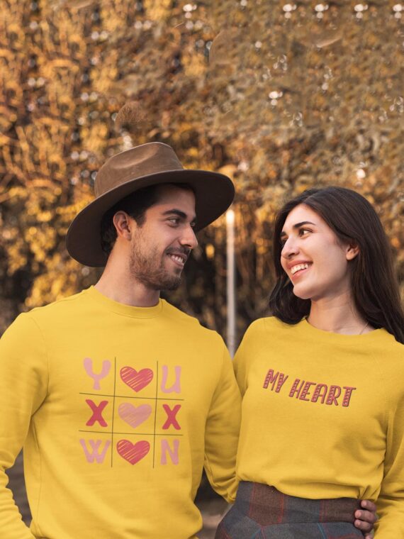 YOU WON HEART - COUPLE SWEATSHIRT