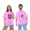 DOODLES-WITH-MONSTER COUPLE OVER SIZE T-SHIRT Details