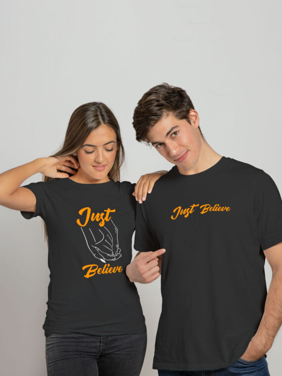JUST BELIEVE - COUPLE T-SHIRT