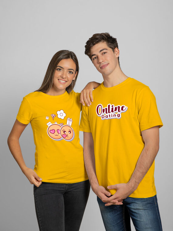 ONLINE DATING - COUPLE T-SHIRT