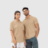 PLANE PEACH - COUPLE POLO T-SHIRT