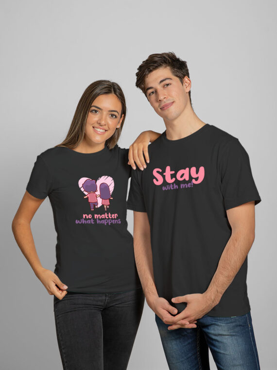 STAY WITH ME - COUPLE T-SHIRT
