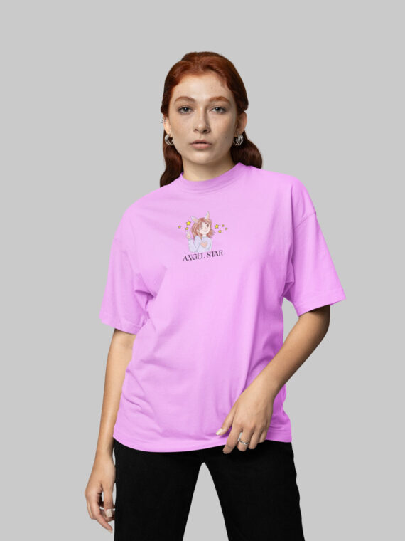 ANGEL STAR - WOMEN'S OVERSIZE TEES