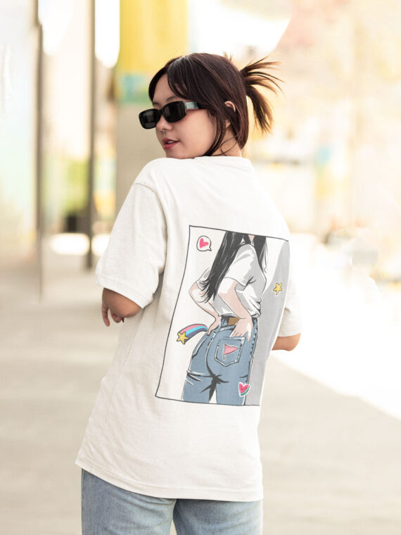 GIRLS RULE - WOMEN'S OVERSIZE TEES