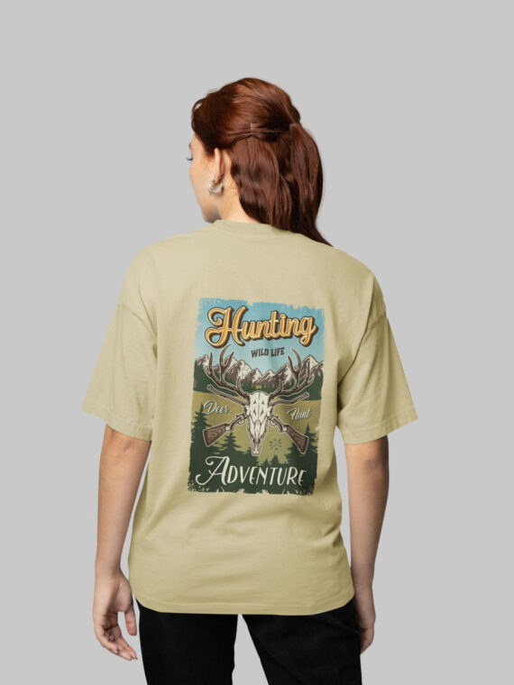 HUNTING WILD LIFE - WOMEN'S OVERSIZE TEES