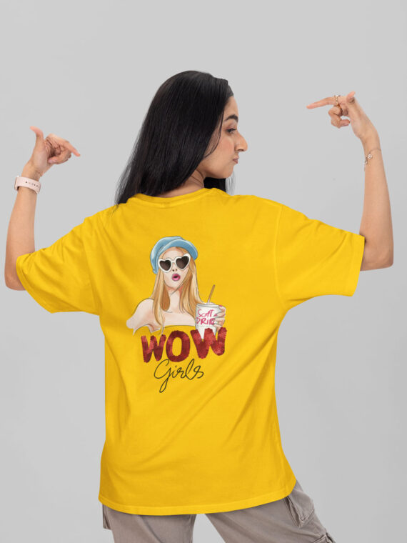 WOW GIRLS - WOMEN'S OVERSIZE TEES