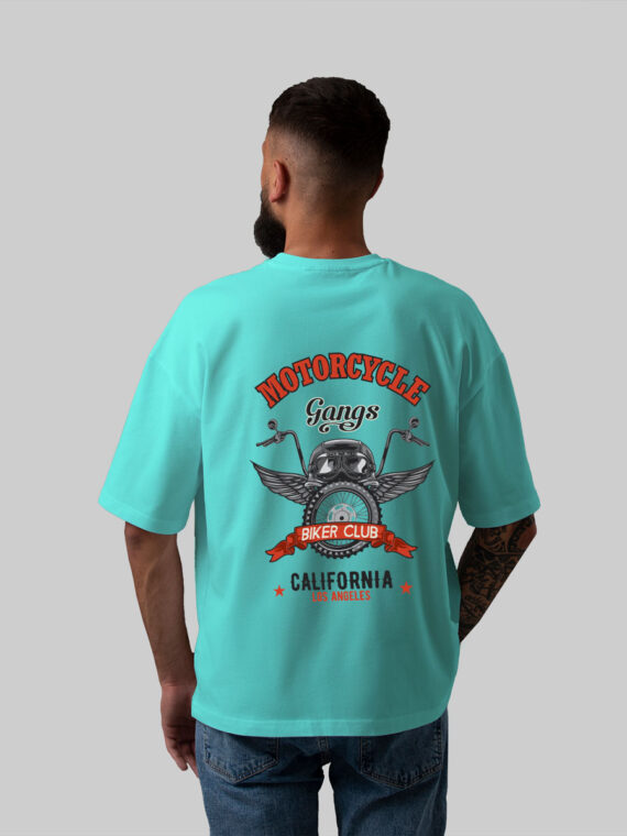 BIKER CLUB-MEN'S OVERSIZE T-SHIRT