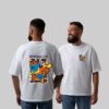 RUNNING CAT MEN'S OVERSIZE T-SHIRT