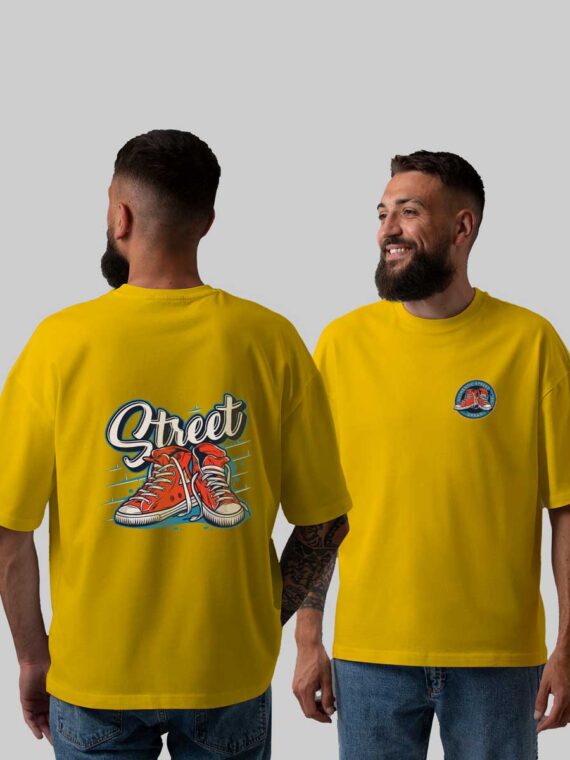 STREET SHOES MEN'S OVERSIZE T-SHIRT