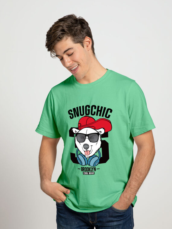 MUSIC COOL BEAR - T-SHIRT