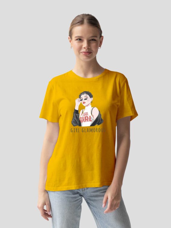 GIRL GLAMOROUS WOMEN'S T-SHIRT