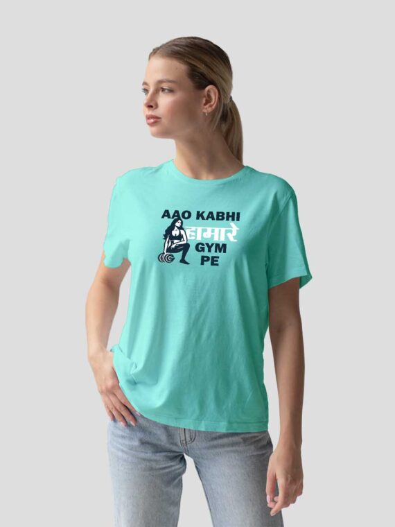 AAO KABHI WOMEN'S T-SHIRT