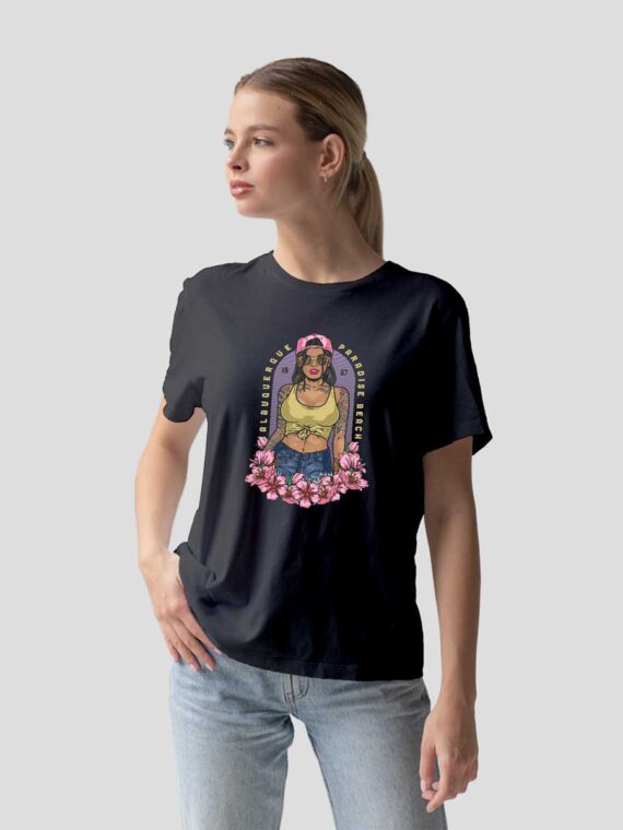 PARADISE BEACH WOMEN'S T-SHIRT