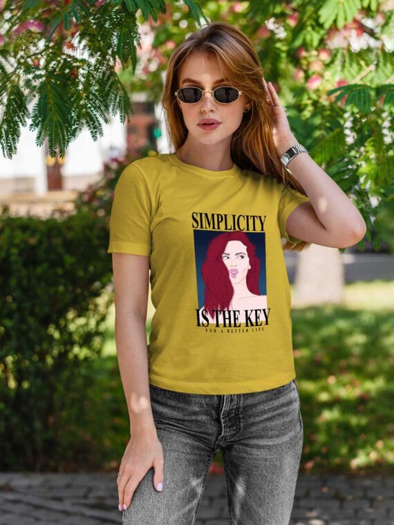 SIMPLICITY WOMEN'S T-SHIRT