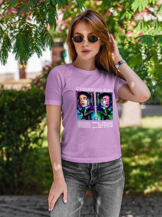 CYBERBORN WOMEN'S T-SHIRT