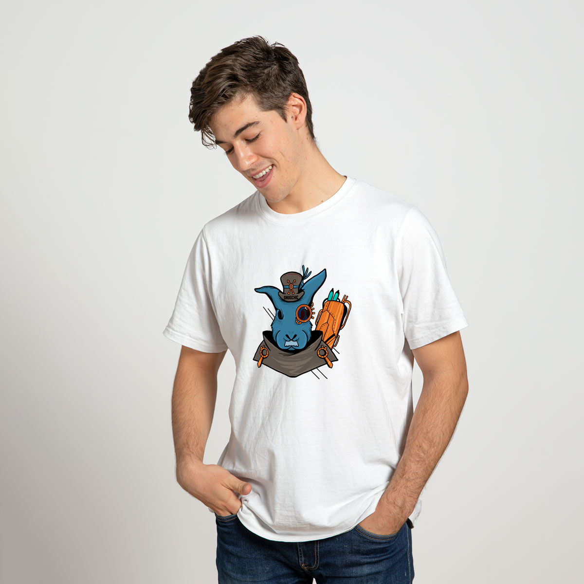 MENS-T-SHIRT STEAMPUNK - T-SHIRT