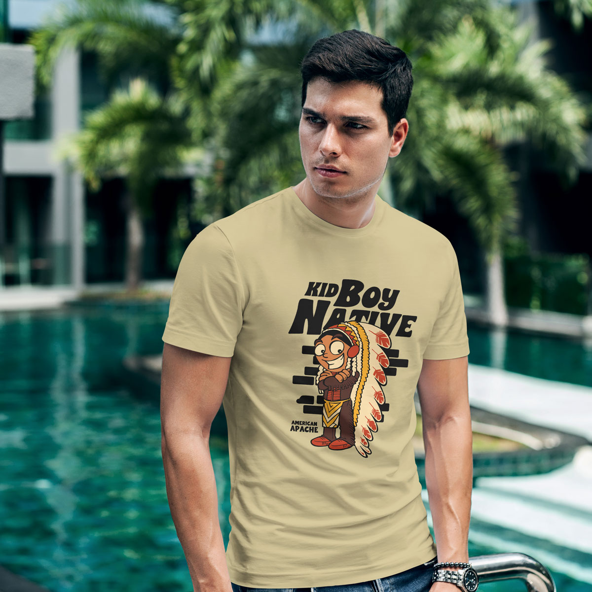 BOY NATIVE - T-SHIRT BOY NATIVE - T-SHIRT