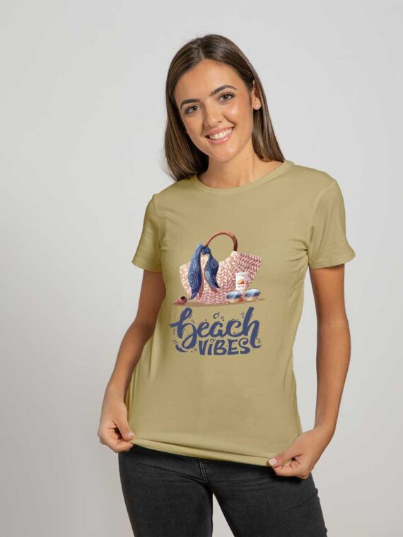 BEACH VIBES WOMEN'S T-SHIRT