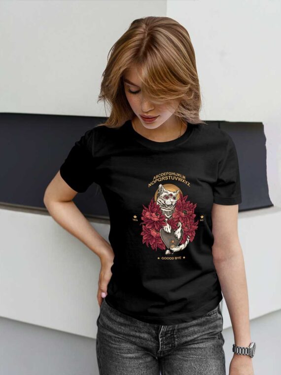 CAT POINTER WOMEN'S T-SHIRT