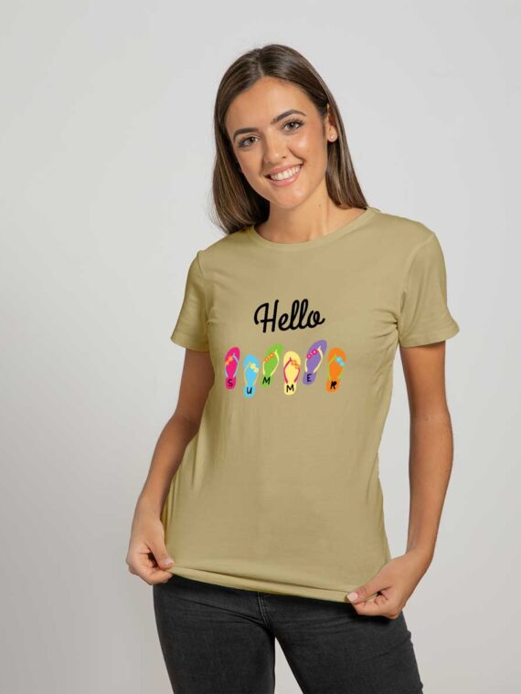 COLORFUL SUMMER WOMEN'S T-SHIRT