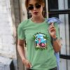 BEACH FLAMINGO WOMEN'S T-SHIRT