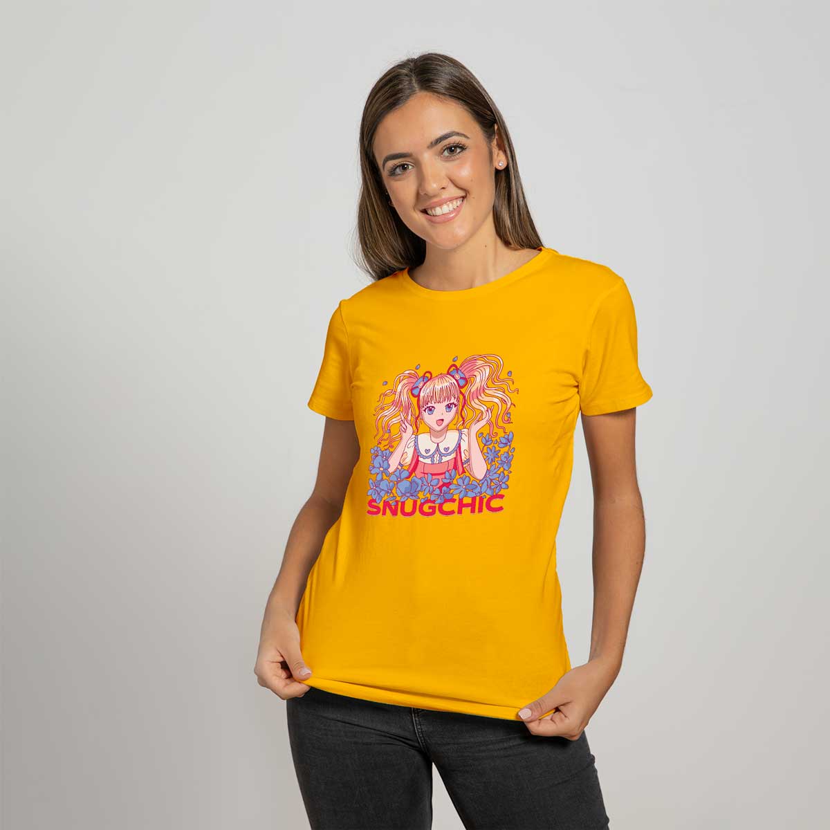 ANIME OKYA WOMEN'S T-SHIRT ANIME OKYA WOMEN'S T-SHIRT