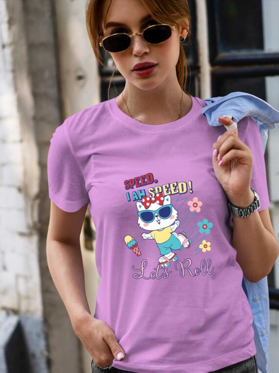 LET'S ROLL WOMEN'S T-SHIRT